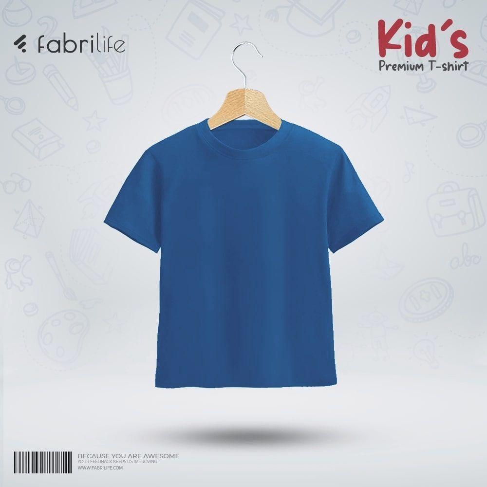 Kids Premium Blank T-shirt - Royal Blue