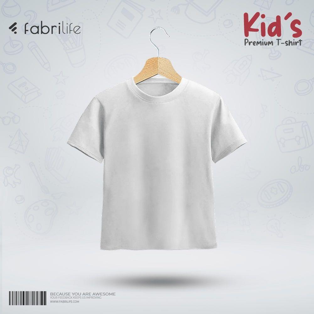 Kids Premium Blank T-shirt - White