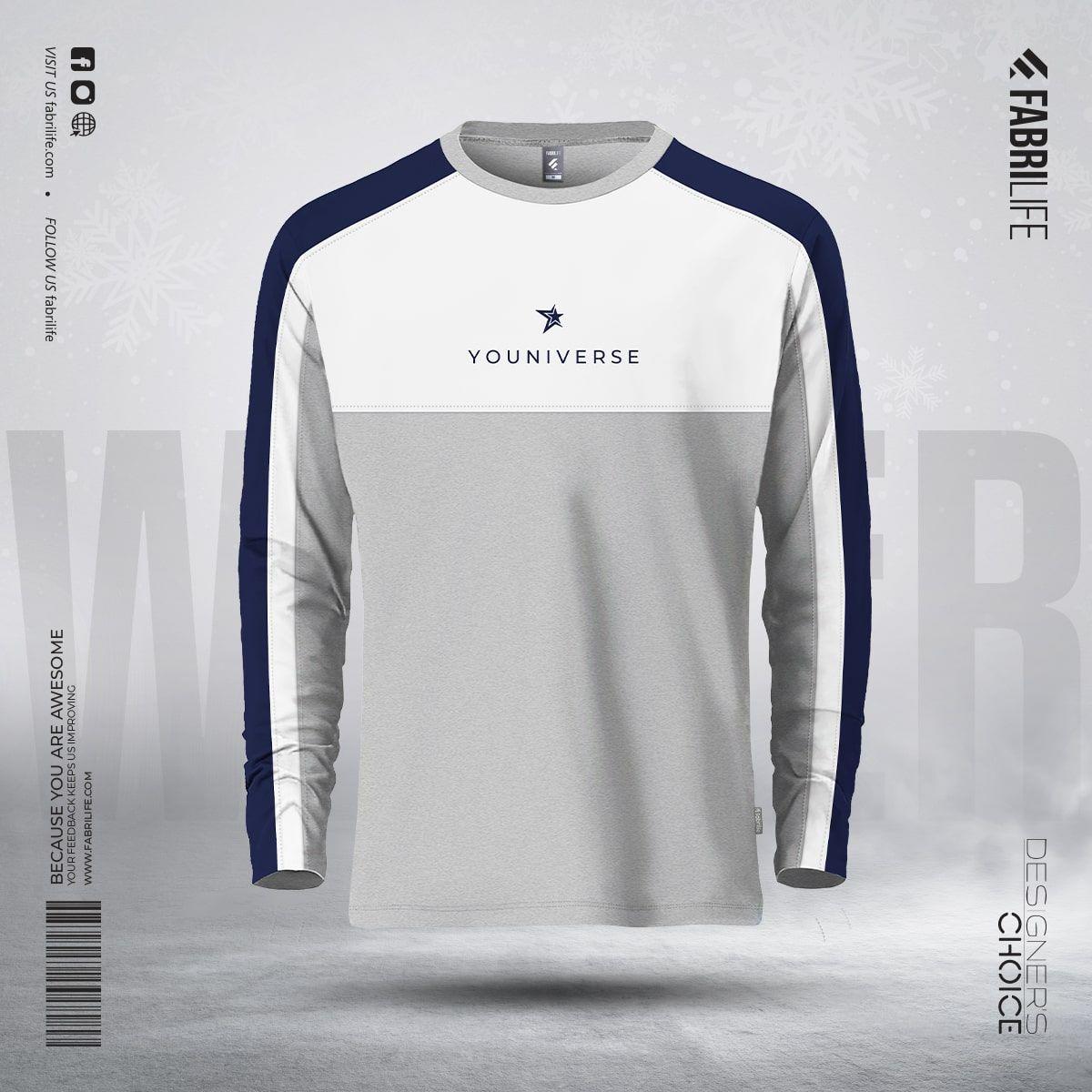 Fabrilife Mens Premium Designer Edition Full Sleeve T Shirt - Youniverse