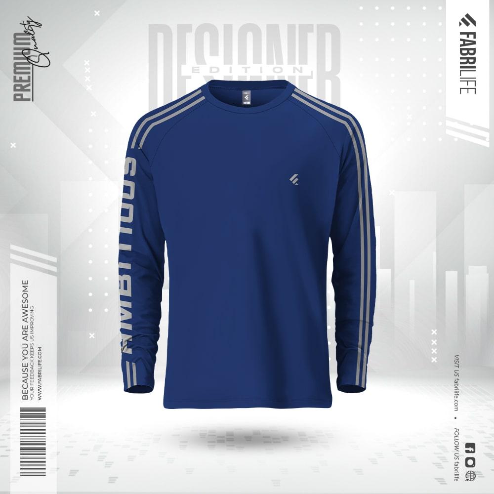 Fabrilife Mens Premium Designer Edition Full Sleeve T Shirt - Laurel wearth