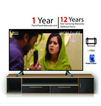 World Life 32 Inche Double Glass Hd Led Tv Basic 4k Supported