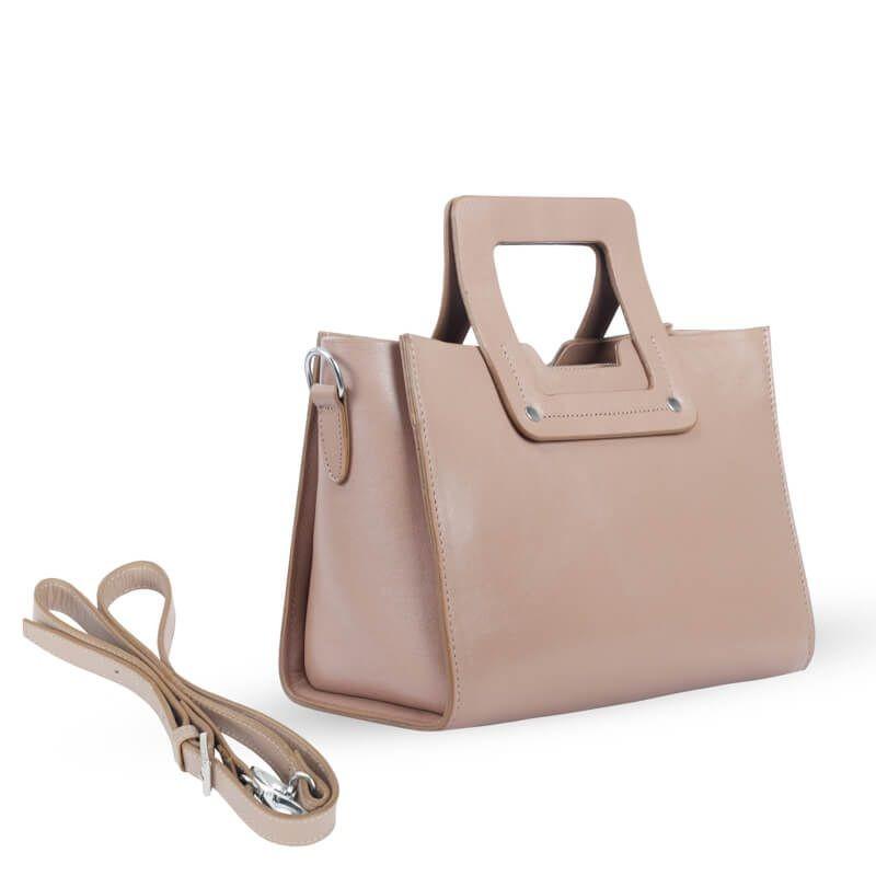 Square Leather Handbag SB-HB511