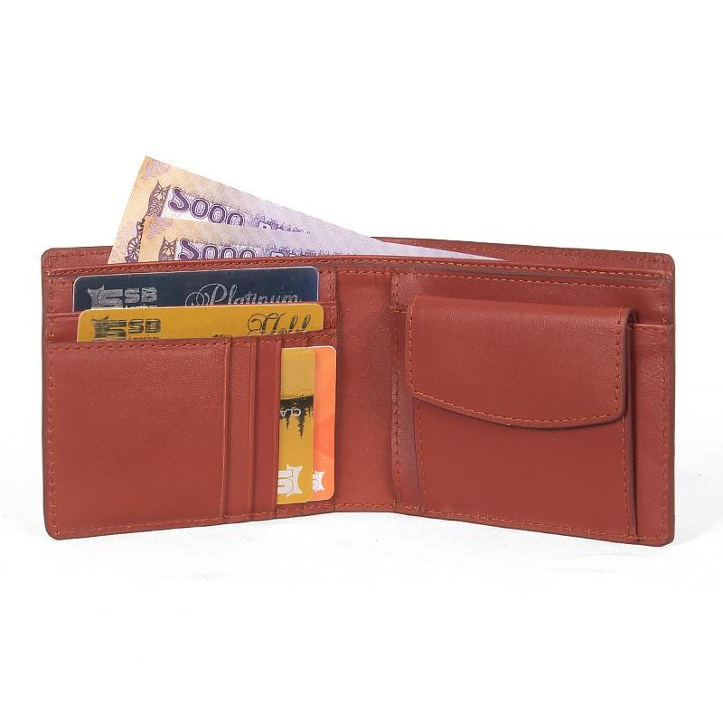 Meroon Classic Leather Wallet SB-W167