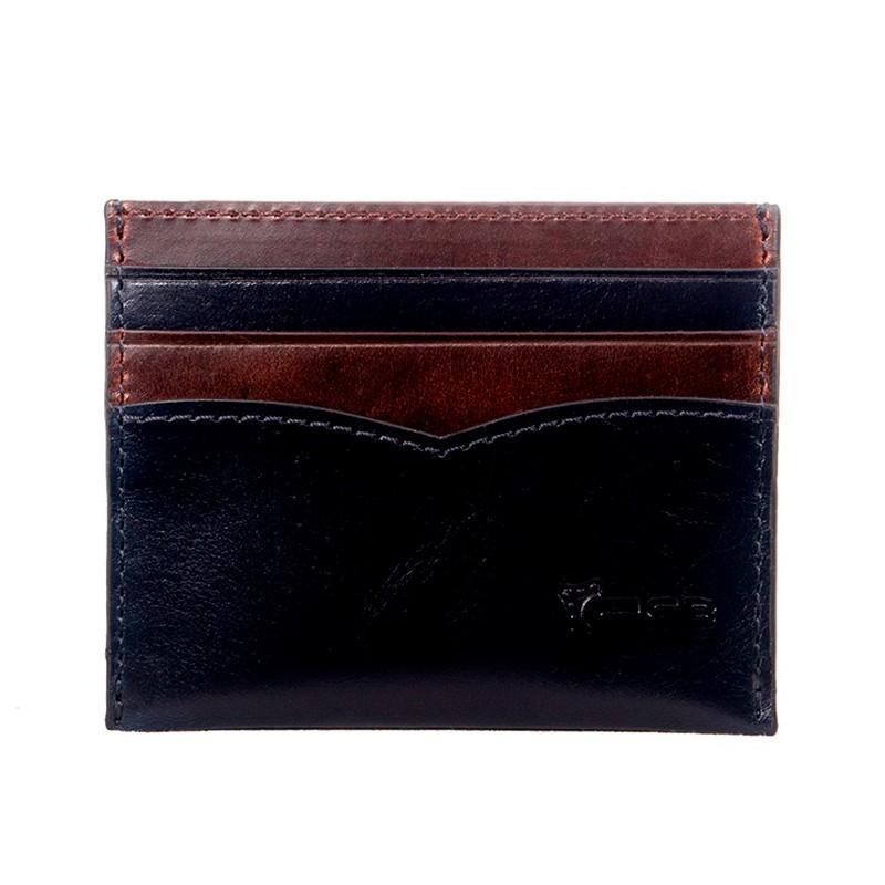 Genuine Leather Slim Pocket Credit Card Holder Wallet SB-CH02