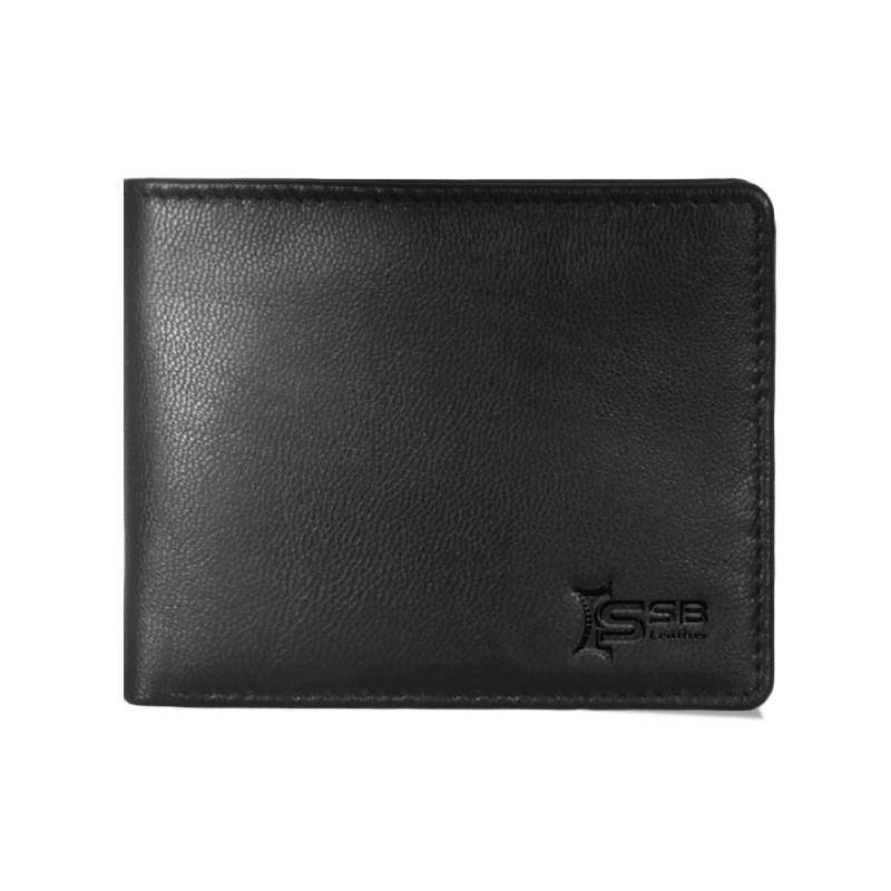 Genuine Leather Executive Short Wallet SB-W144