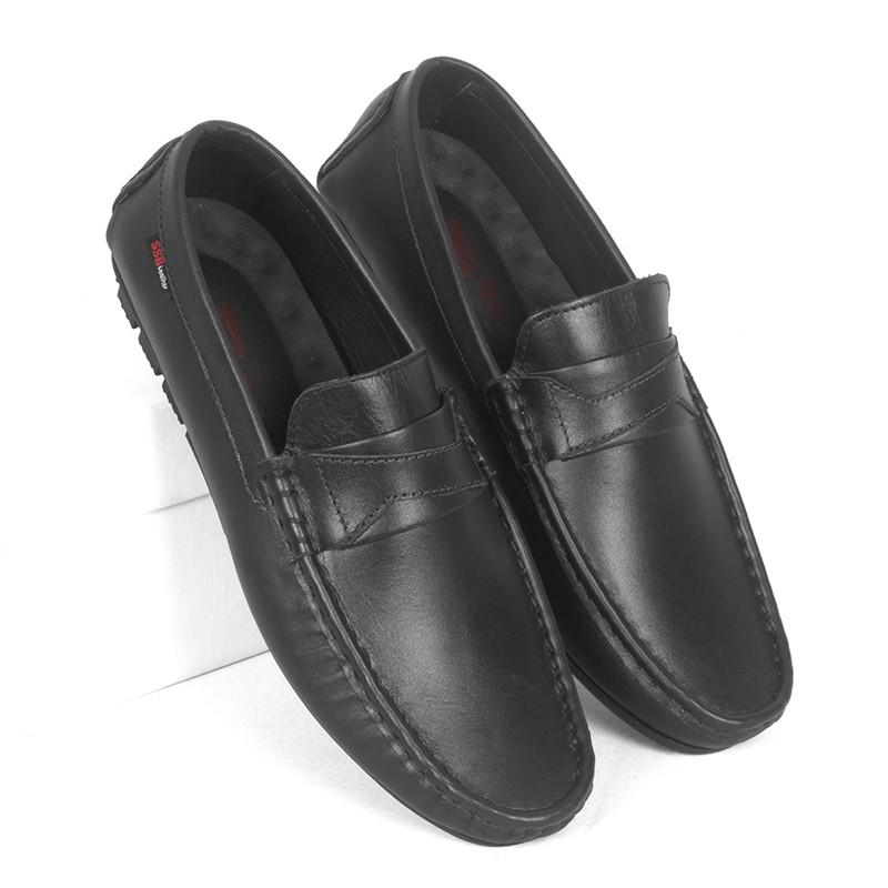 Elegance Medicated Leather Loafers SB-S475