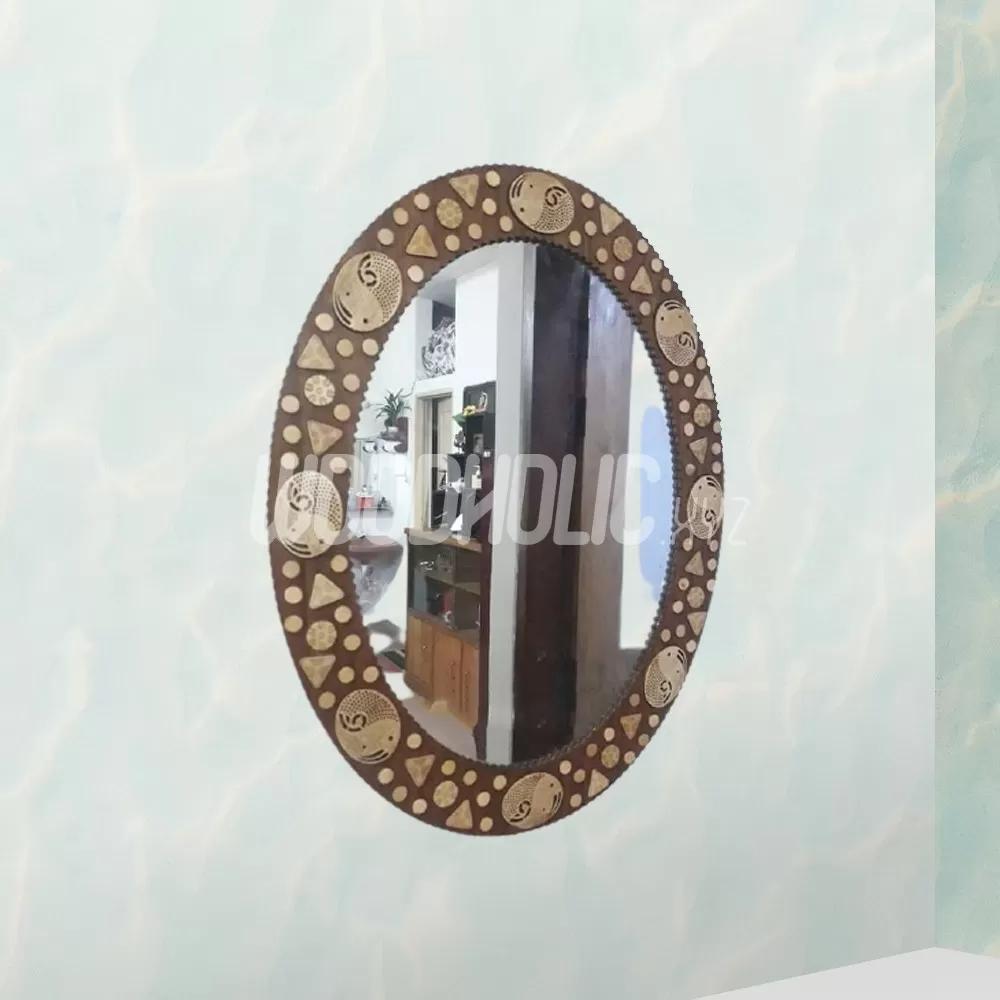 Exclusive Bed Room Wooden Mirror