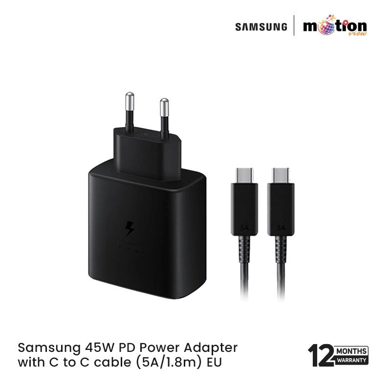 Samsung 45W PD Super Fast Power Adapter with C to C cable EU