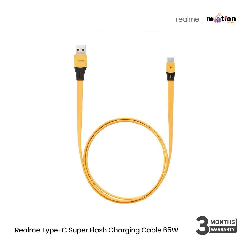 Realme Type-C Super Flash Charging Cable 65W