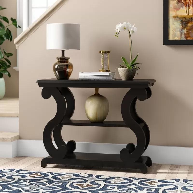 Wooden American Style console table