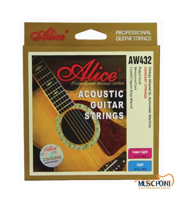 Alice AW432P Super Light Acoustic Guitar Strings