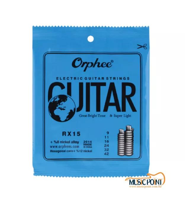 Orphee RX15 Electric Guitar String 1 set (009-042) Nickel Alloy string