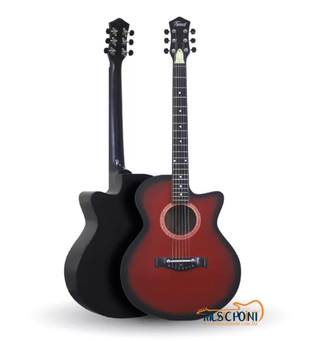 Trend TD-610B Acoustic Guitar-Red