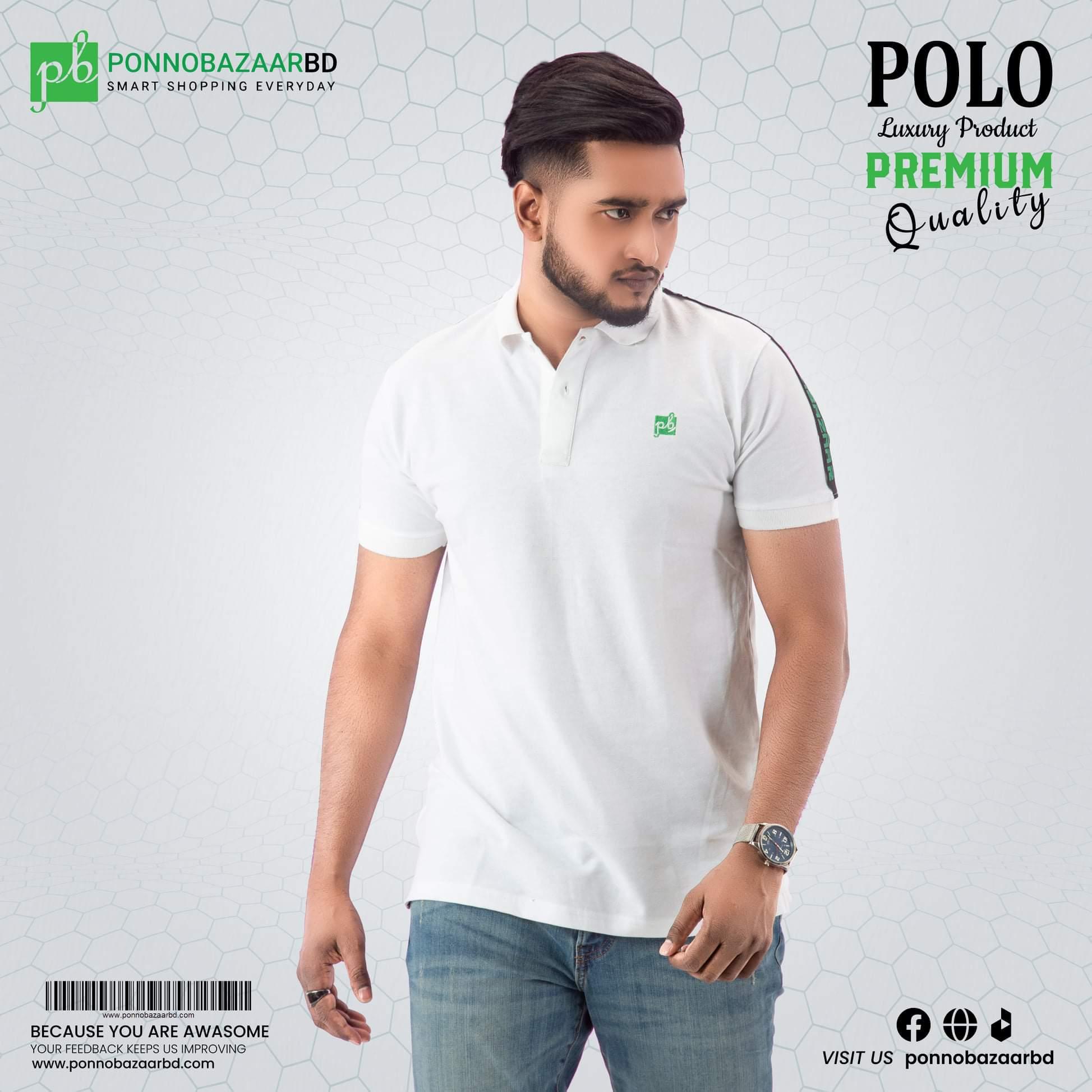 PB Men's PK Cotton Polo Shirt