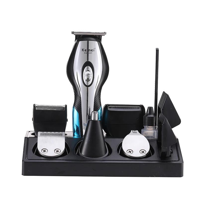 Kemei 11 In 1 Professional Electric Hair Clipper Men Hair Trimmer Haircut Nose Shaver Beard Razor Styling Tools Shaving Machine