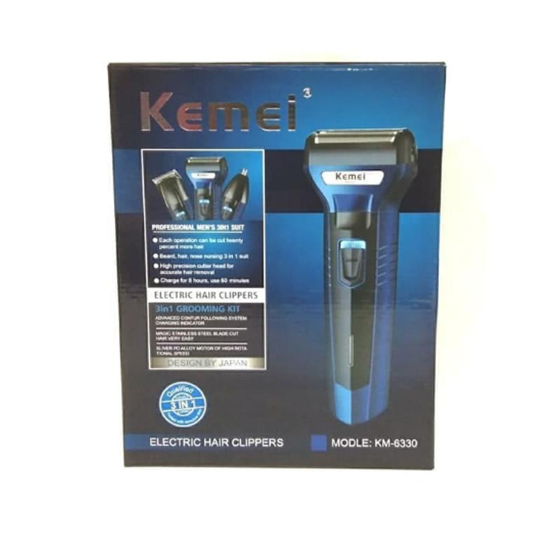 Kemei KM-6330 3-in-1 Super Grooming Kit