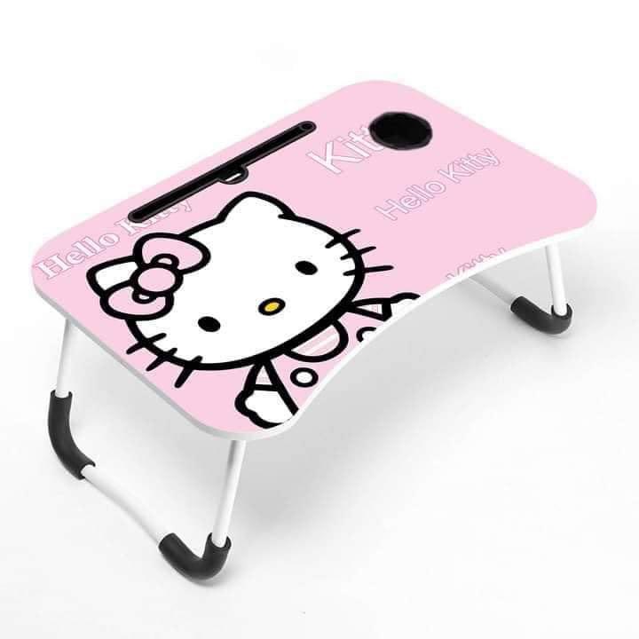 Printed Foldable Multifunctional Table - Hello Kitty