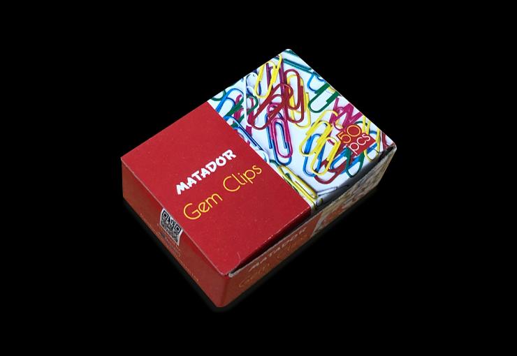 Matador Gems Clip – 50pcs (Paper Box)