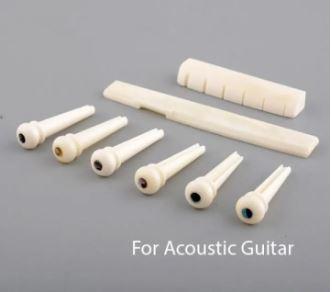 Acoustic Guitars Pin Nut Saddle