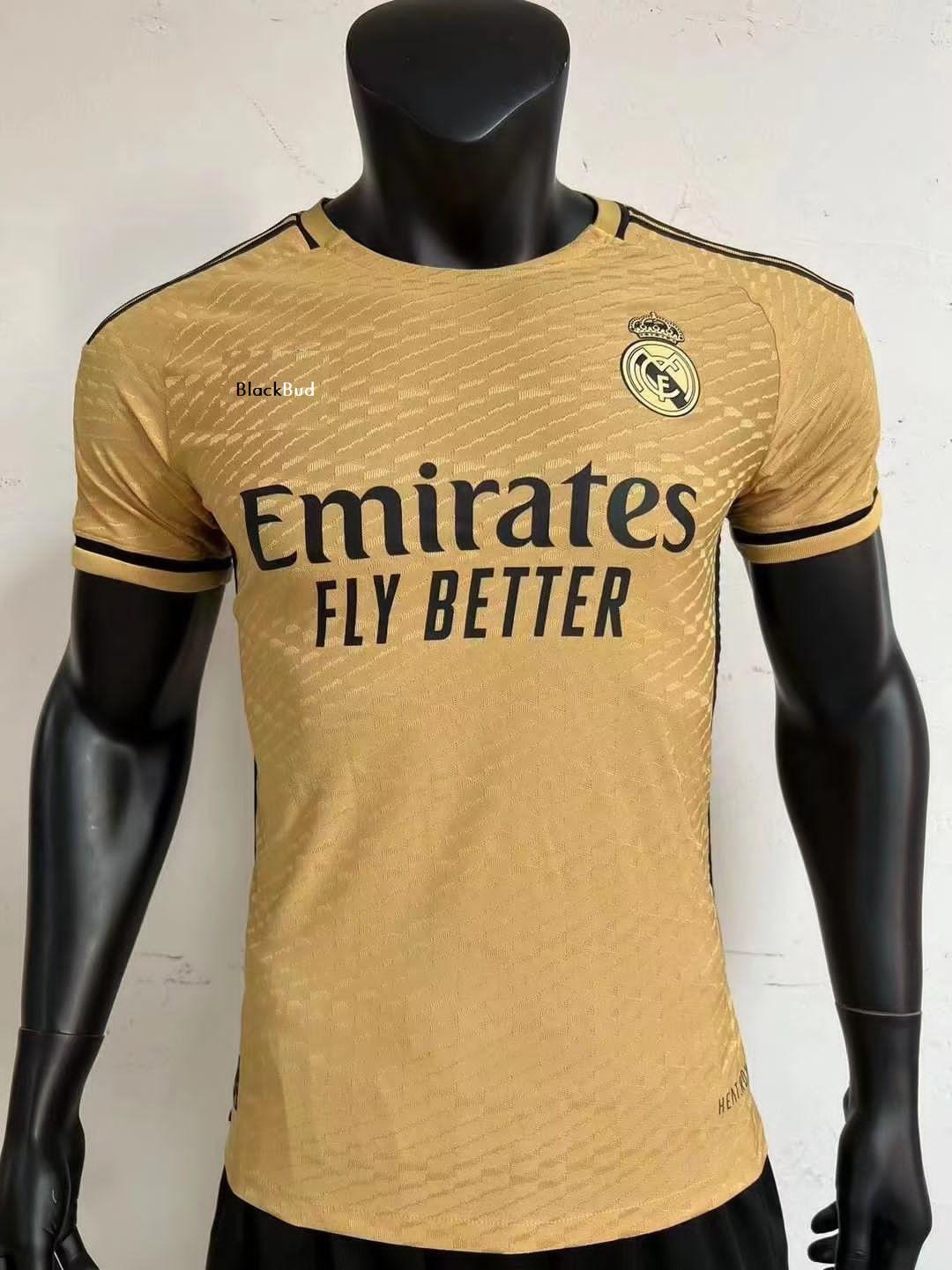 Real Madrid 3rd Kit Player Edition 23/24 Season Short Sleeves Football Jersey