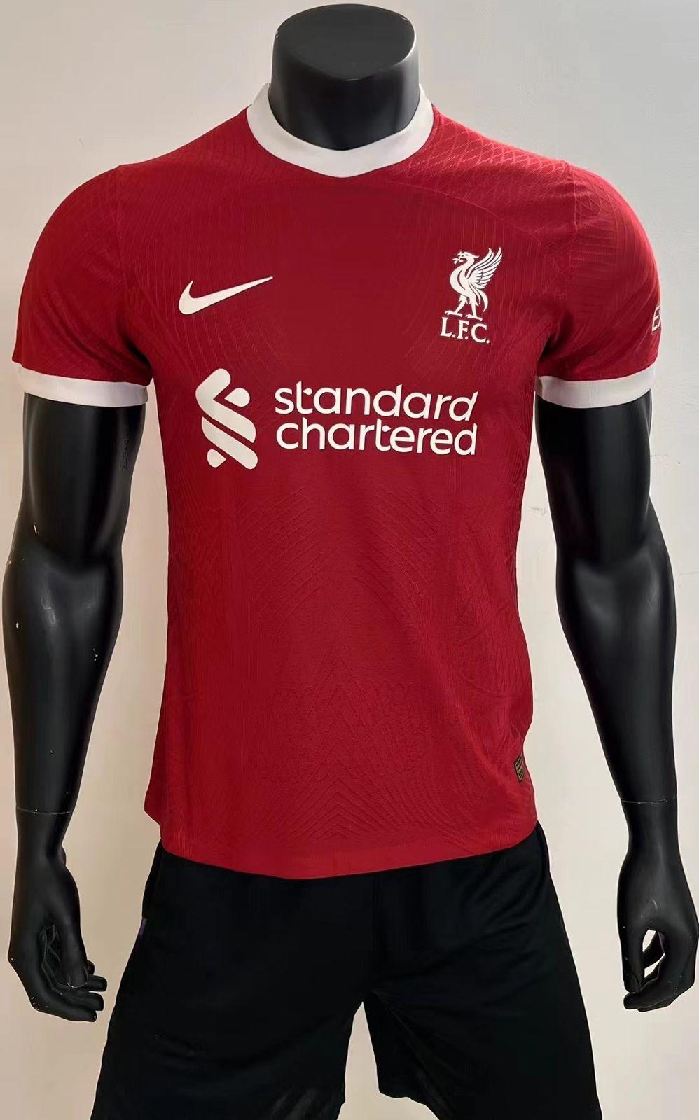 Liverpool Home Jersey Player Edition 23/24 Season Short Sleeve