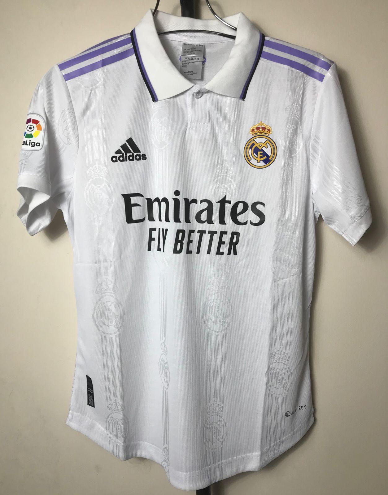 Real Madrid Home Jersey Player Edition 2022-23 Season