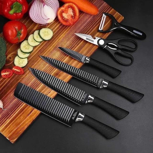 6 Pcs Kitchen Knife Set