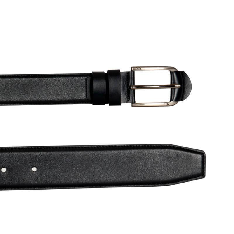 Black Stiff Belt For Men SB-B47