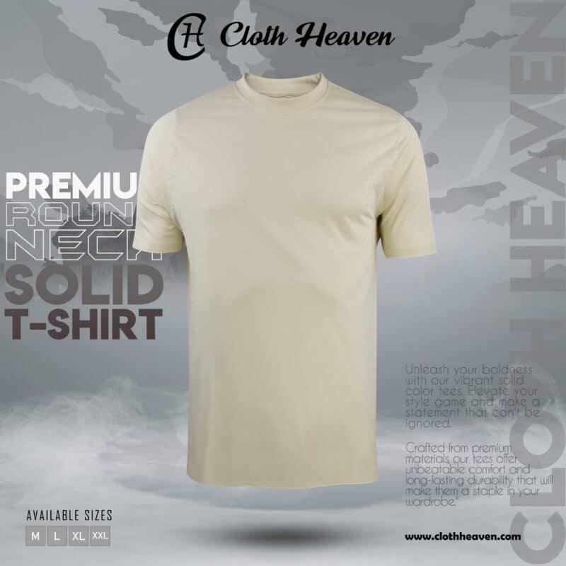 Cream White premium T-shirt