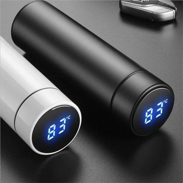 Smart Flask With Temperature Display
