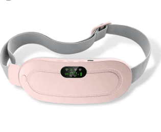 Electric Warm Belt 3s Fast Heat Relief Waist Pain Cramps Vibrating Abdominal Electric Belt