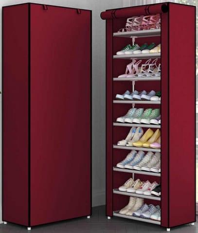 9 layer Multi-layer DIY Combination Dust-proof Cloth Shoe Cabinet