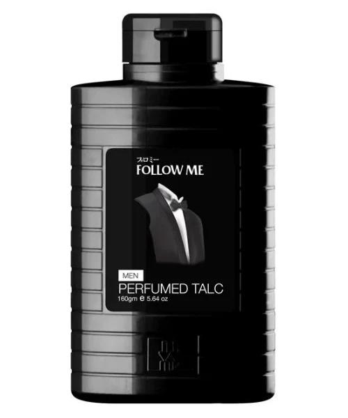 Follow Me Men Perfumed Talc 160g Black
