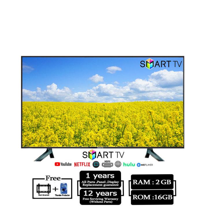 Inova 40 Inch Smart Wi-Fi Android Hd Led tv 4k Supported Ram 2 GB Rom 16 GB