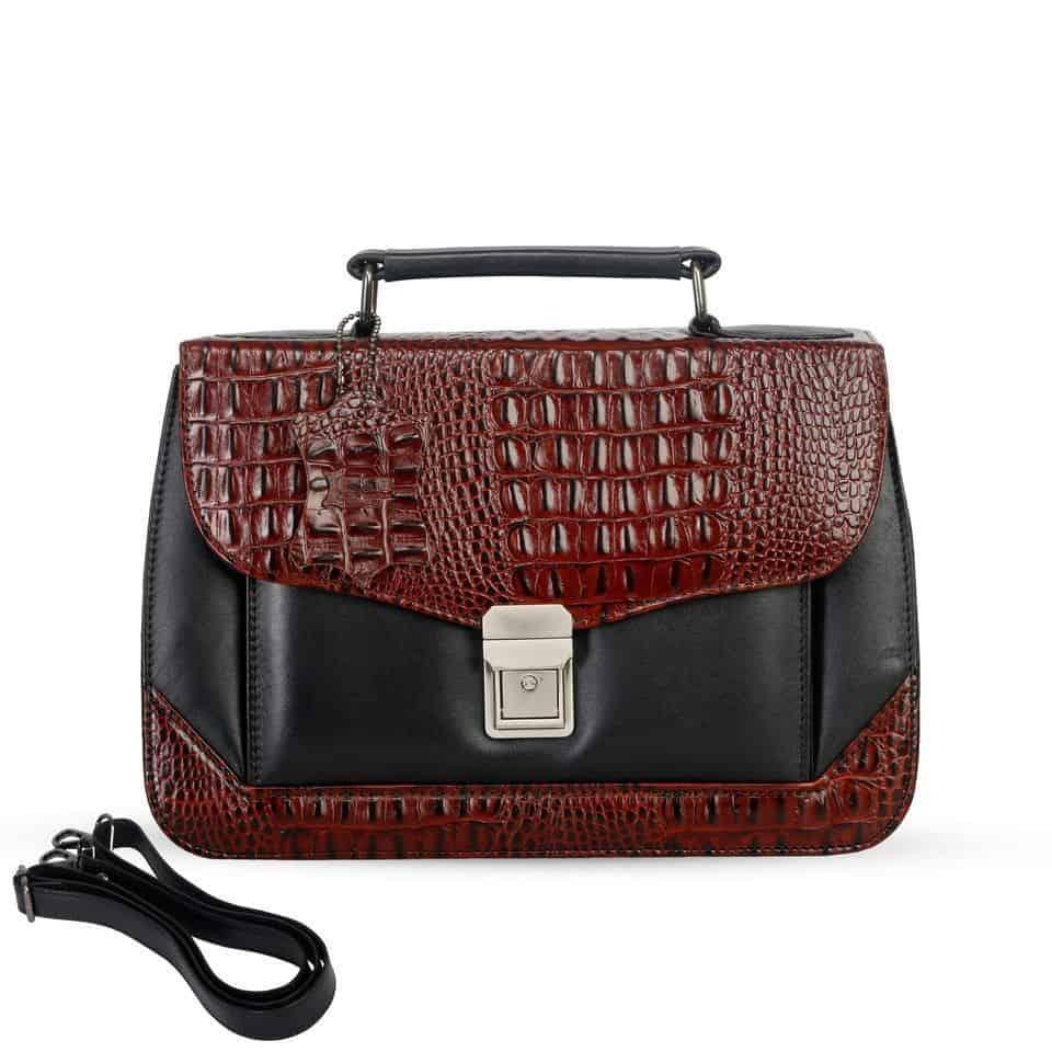 Croco-Design Women Handbag