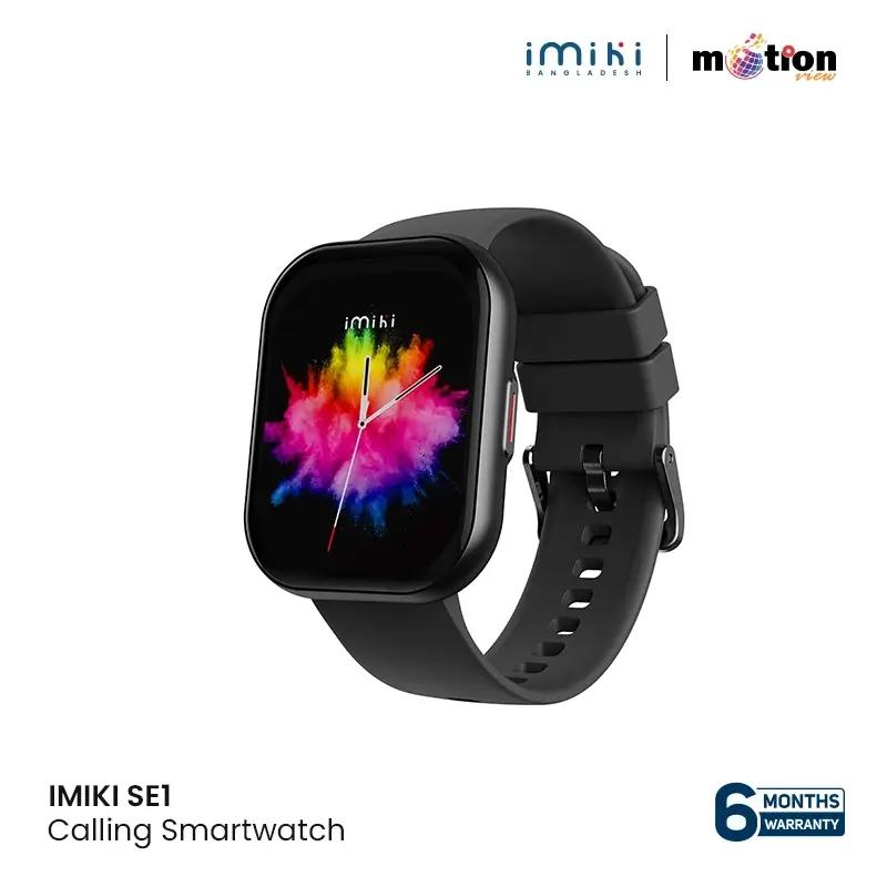 IMILAB Imiki SE1 Curved 2.01" Display Calling Smart Watch - Black