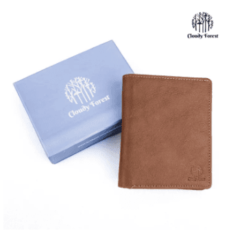 Cow Leather Slim Bifold Wallets Soft Leather Western Men's Wallet RFID Blocking Holiday Gifts For Men