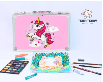 Art Painting Box Set Colorful DIY Marker Pens Crafts For Children's Day Gift Birthday Gift