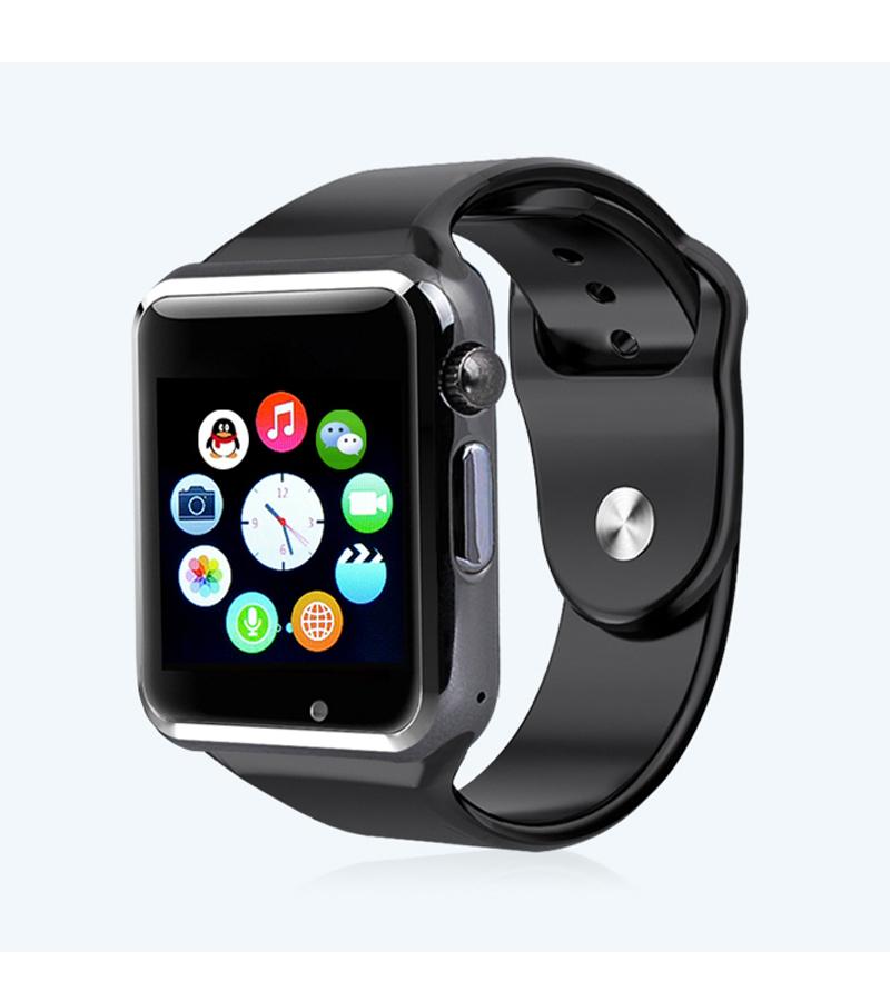 Apple Smart watch with Camera - Black-Copy