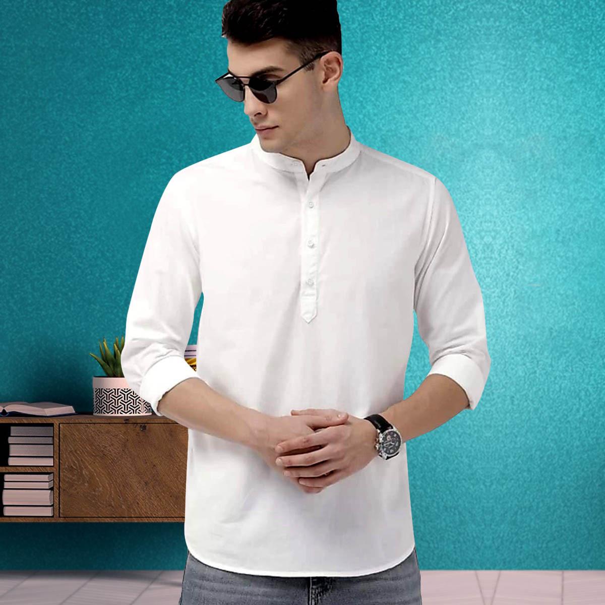 Stylish Men's Cotton Katua Shirt
