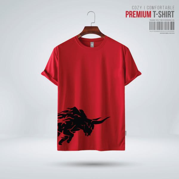 Fabrilife Mens Premium T-Shirt - Mad Bull