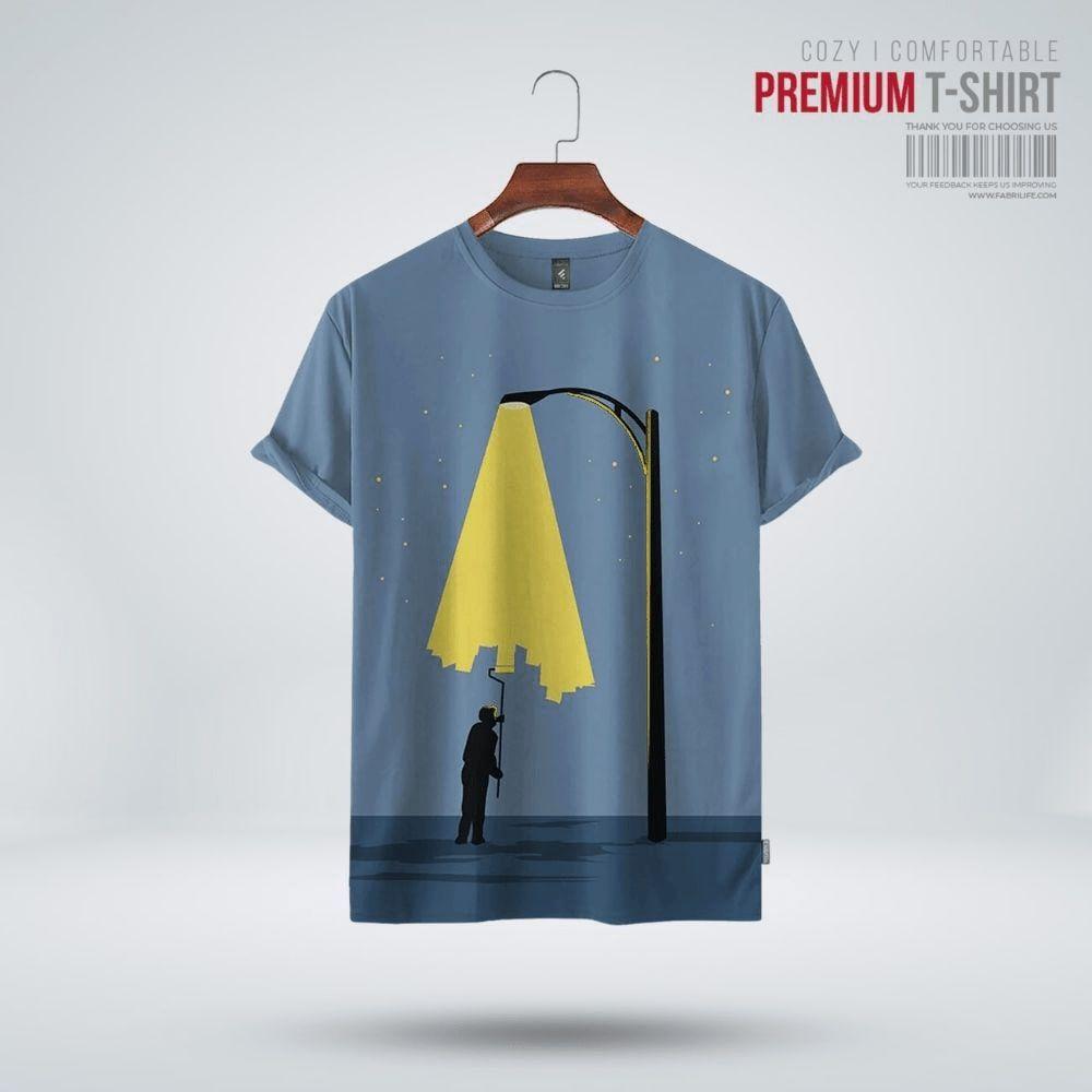 Fabrilife Mens Premium T-shirt - Street Light
