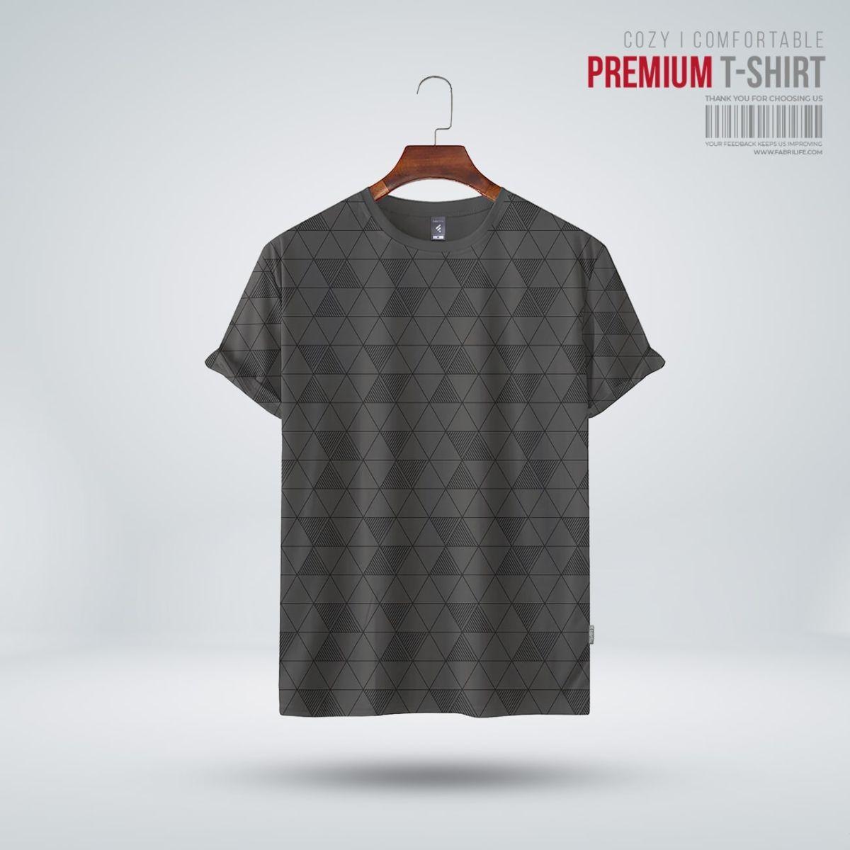 Fabrilife Mens Premium T-Shirt - Triangle