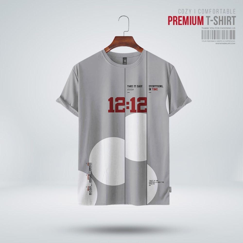 Fabrilife Mens Premium T-shirt - Time