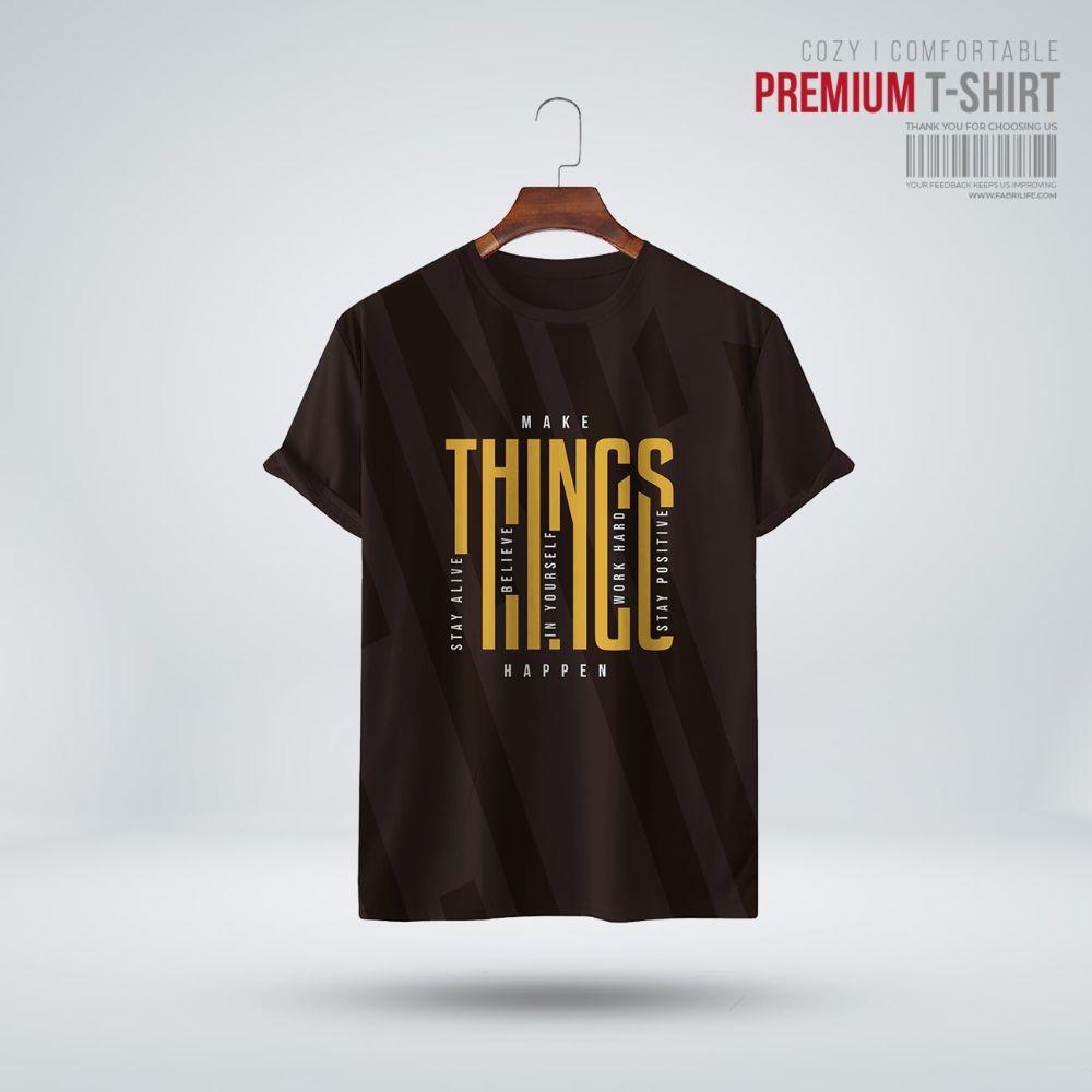 Fabrilife Mens Premium T-Shirt - Make-Things-Happen