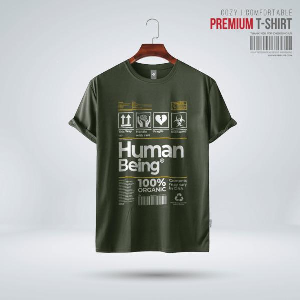 Fabrilife Mens Premium T-Shirt - Human Being