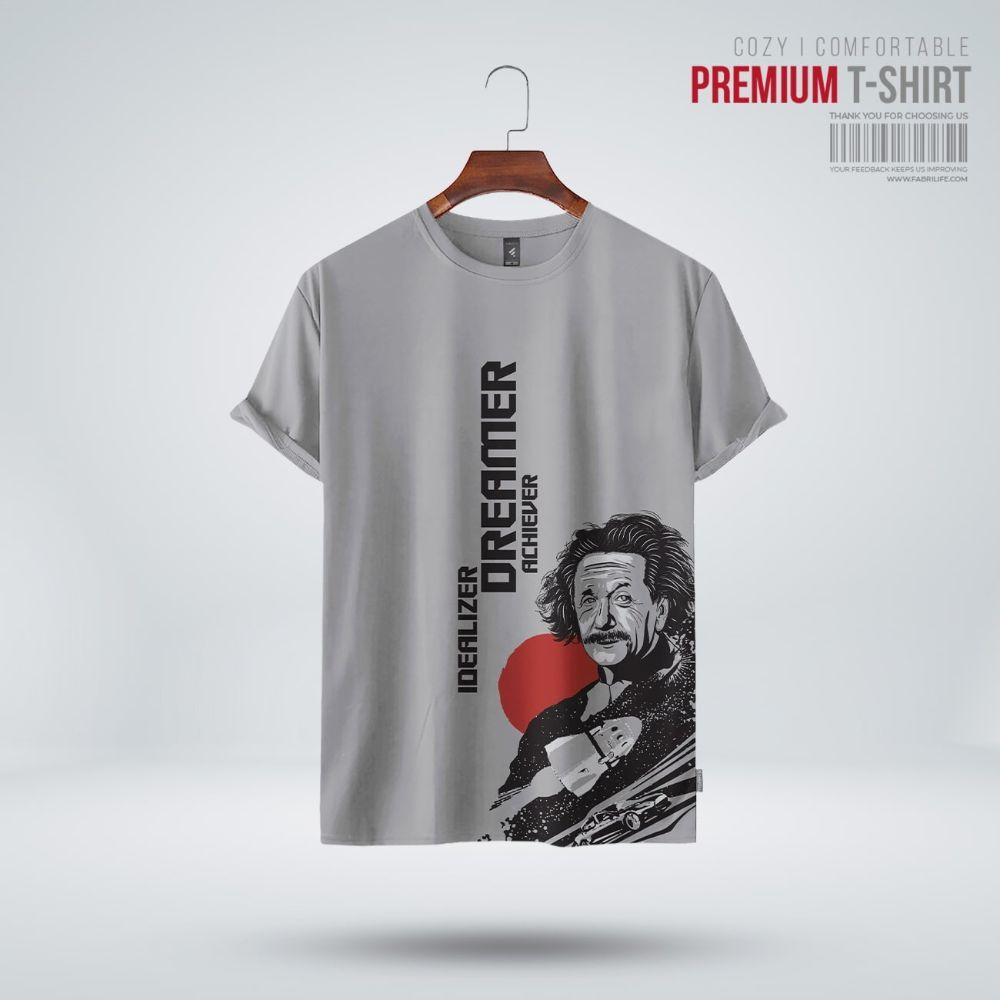 Fabrilife Mens Premium T-shirt - Einstein