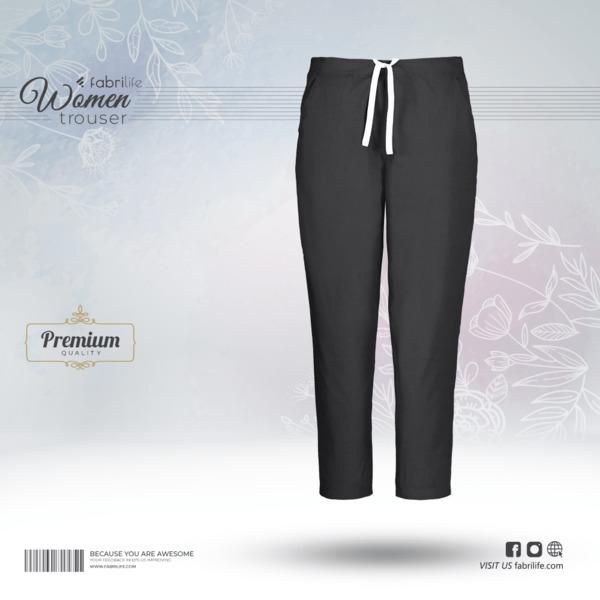 Woman Premium Trouser- Charcoal