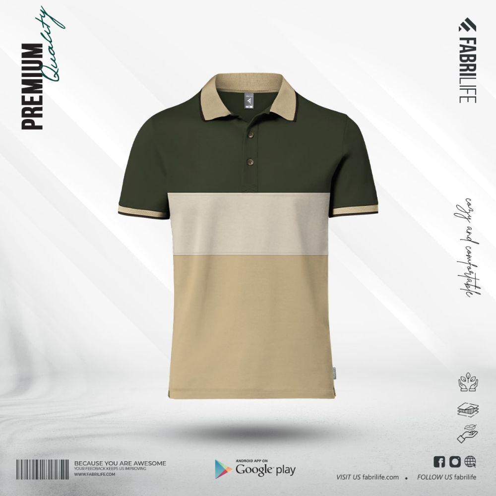 Fabrilife Designer Edition Single Jersey Knitted Cotton Polo - Grandy