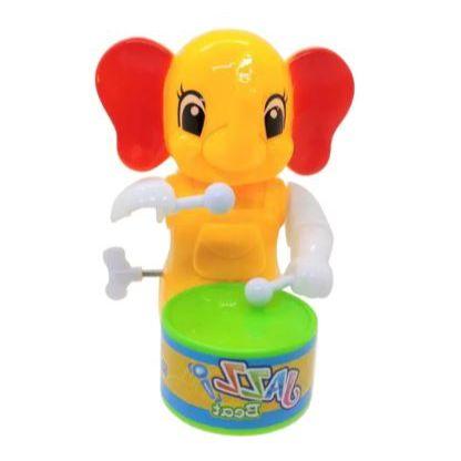 Cute kitty Elephant drummer toy with drumming and dancing Tidy Toy For Kid